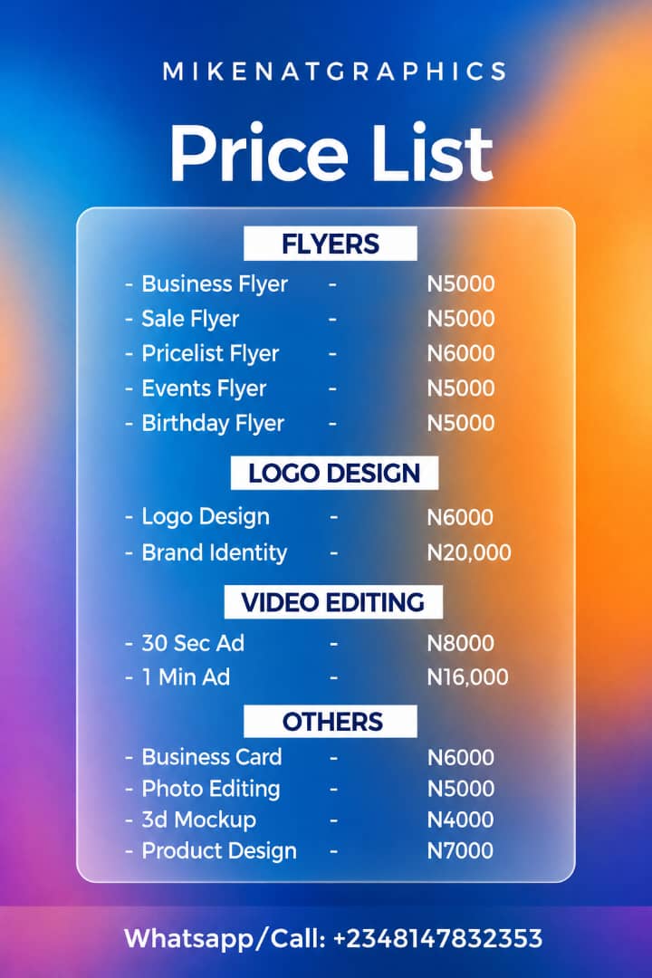 GRAPHICS DESIGN SERVICES